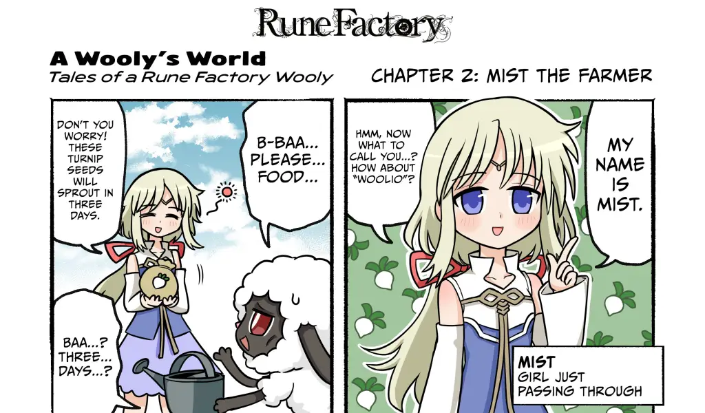Rune Factory Continues Mini-Manga Series with Eerie Mist rune factory 2