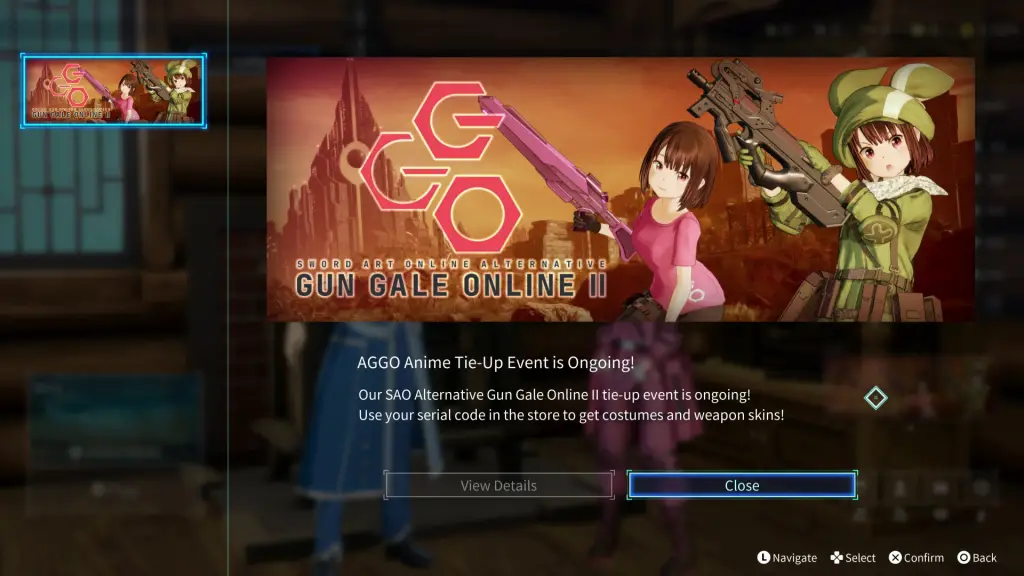 Sword Art Online Fractured Daydream