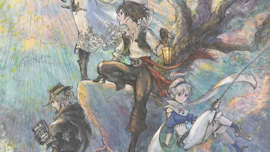 The Art of Bravely Default II: 201X-2021 Coming West April 2025 the art of bravely default